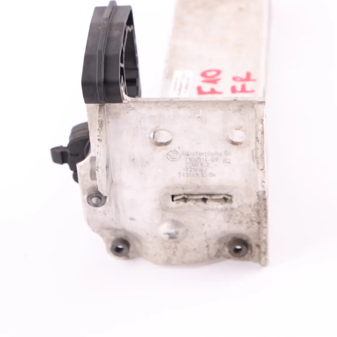 BMW F10 F11 Paraurti Anteriore Portacroce Adattatore Montaggio Destro - SKU 7158874 - Numero di parte 7158874