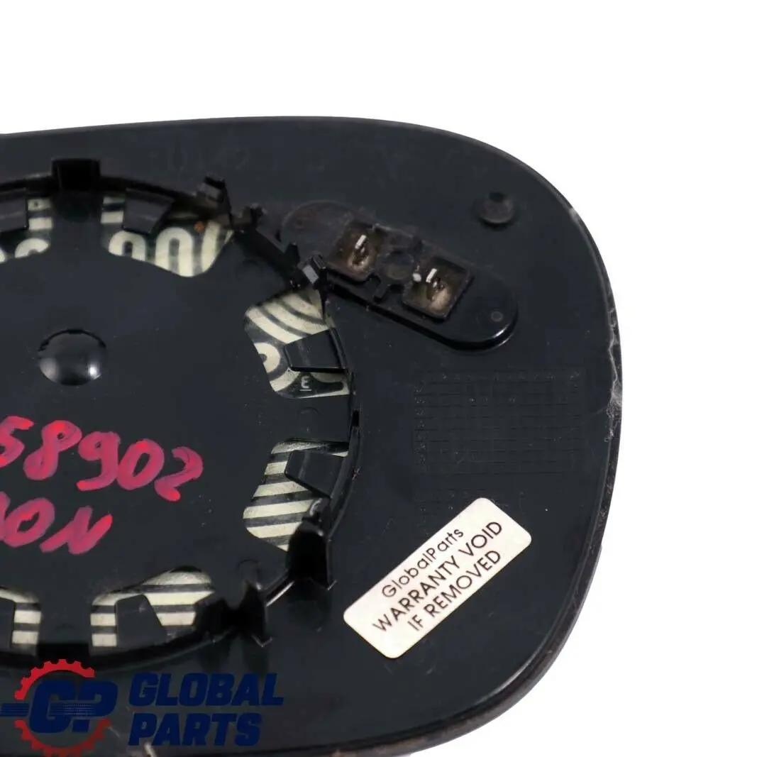 Heated Right O/S Mirror Glass Wide Angle Blue to BMW E90 E91 LCI with Part number 7158902 BMW E90 E91 LCI Heated Right O/S Mirror Glass Wide Angle Blue - SKU 7158902 - Part number 7158902