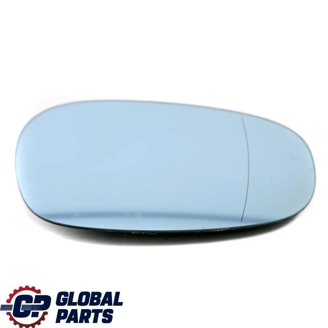 BMW E90 E91 LCI Heated Right O/S Mirror Glass Wide Angle Blue - SKU 7158902 - Part number 7158902