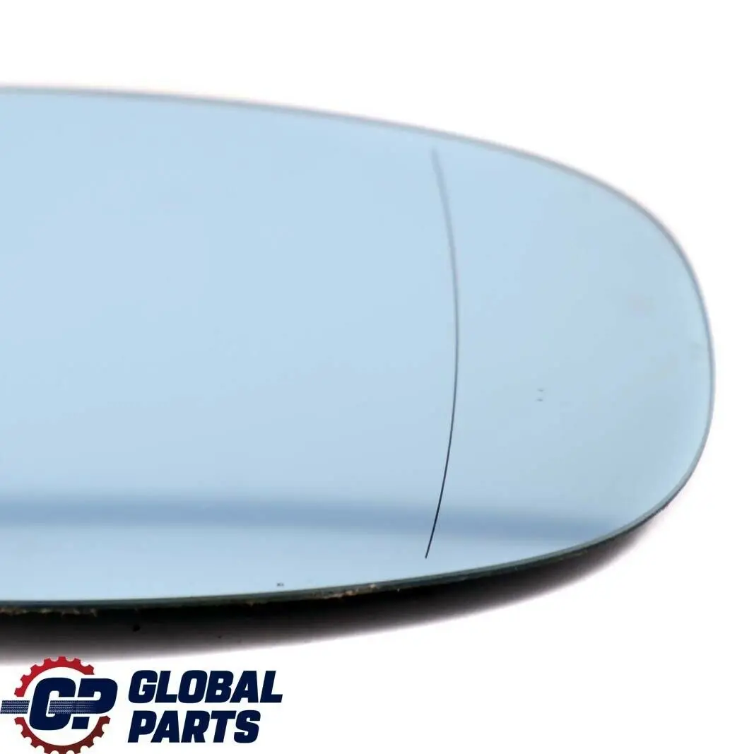 BMW E90 E91 LCI Heated Right O/S Mirror Glass Wide Angle Blue - SKU 7158902 - Part number 7158902