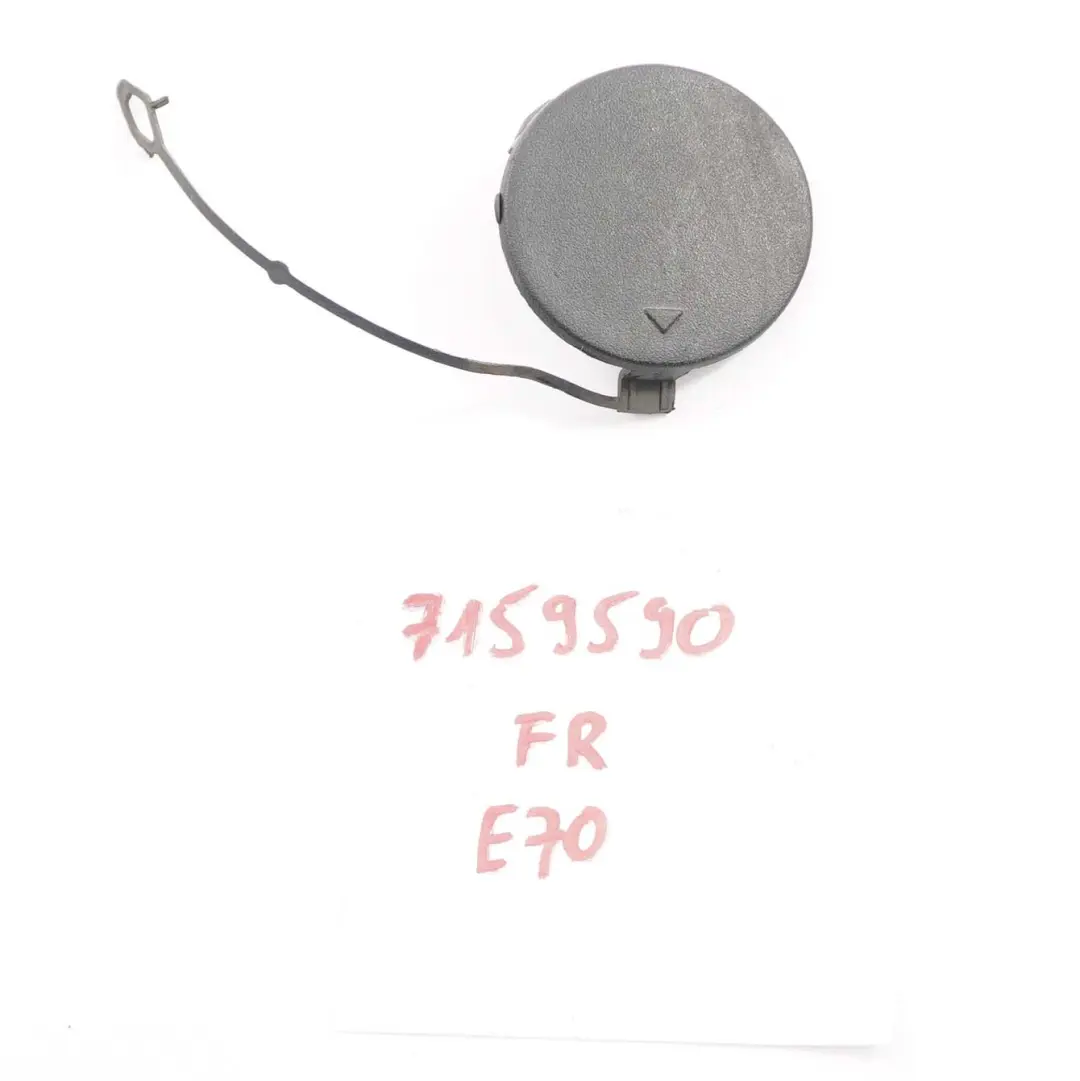 BMW X5 E70 Couvercle Pare-Chocs Avant Oeil Remorquage Apprêté Droite 7159589 - SKU 7159590 - Numéro de pièce 7159590