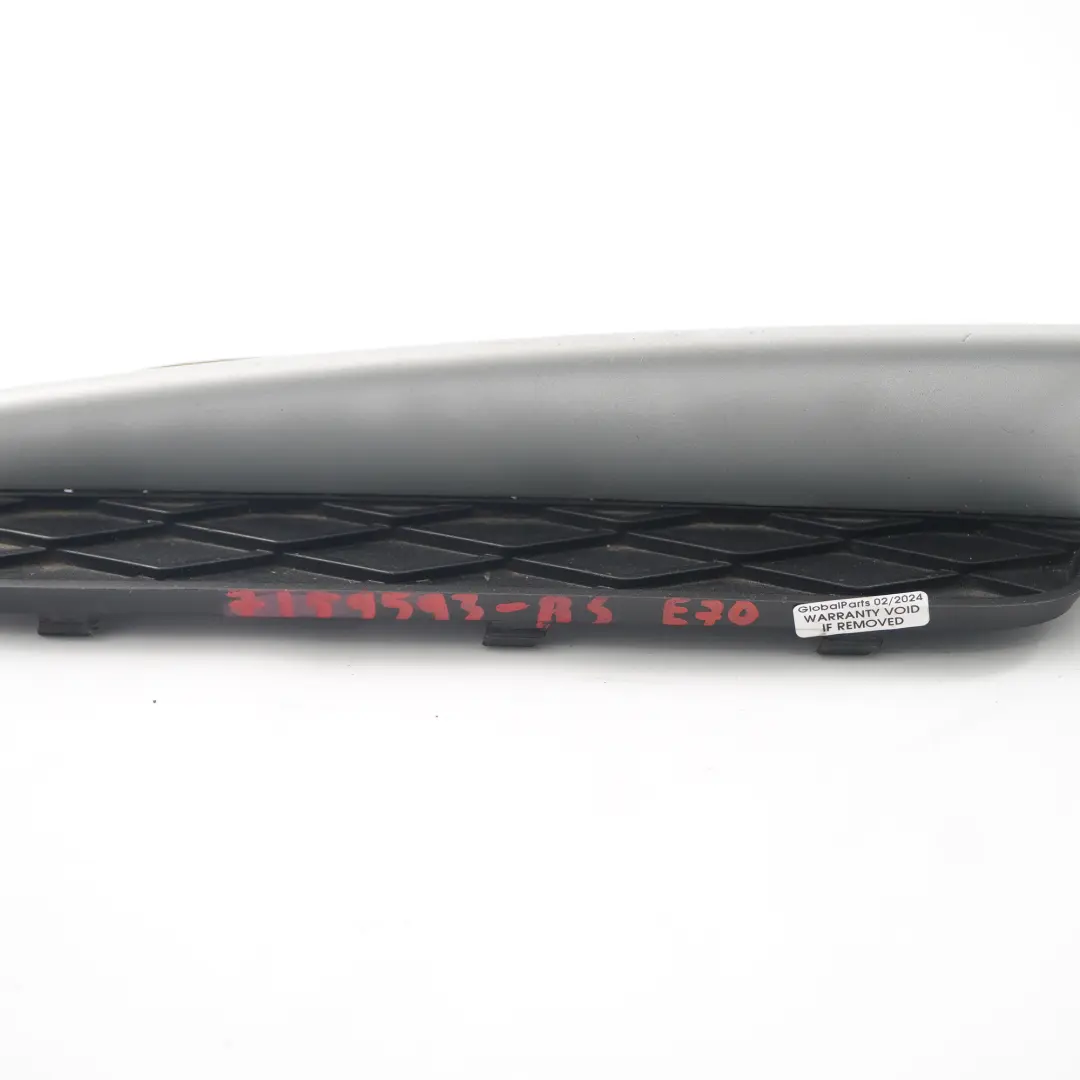 Paraurti anteriore Griglia chiusa sinistra Griglia per BMW X5 E70 con numero di parte 7159593 BMW X5 E70 Paraurti anteriore Griglia chiusa sinistra Griglia - SKU 7159593-1 - Numero di parte 7159593