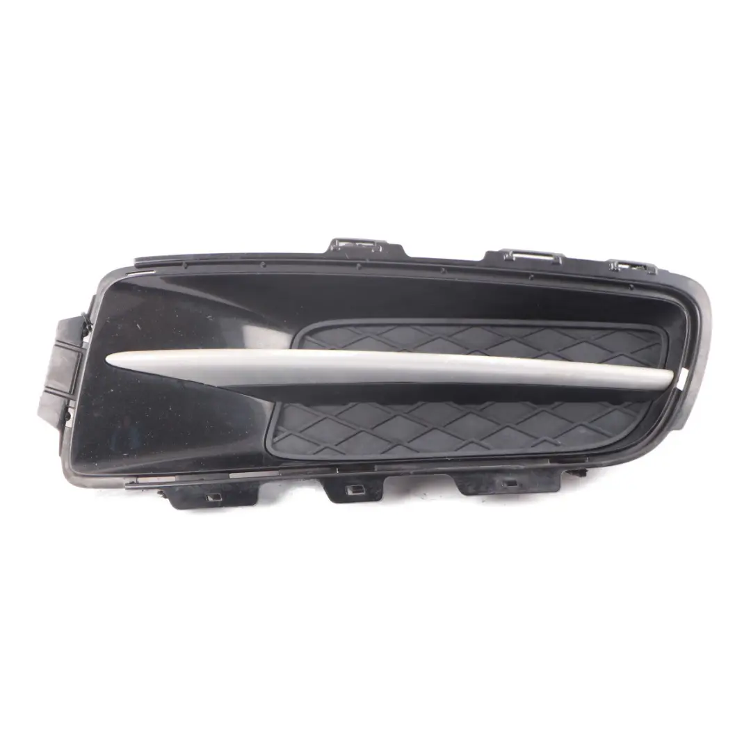 BMW E70 Front Bumper Trim Closed Grid Left Grille Black Sapphire Metallic 475 - SKU 7159593-BS1 - Part number 7159593