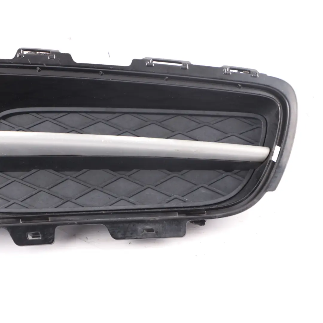 BMW E70 Front Bumper Trim Closed Grid Left Grille Black Sapphire Metallic 475 - SKU 7159593-BS1 - Part number 7159593