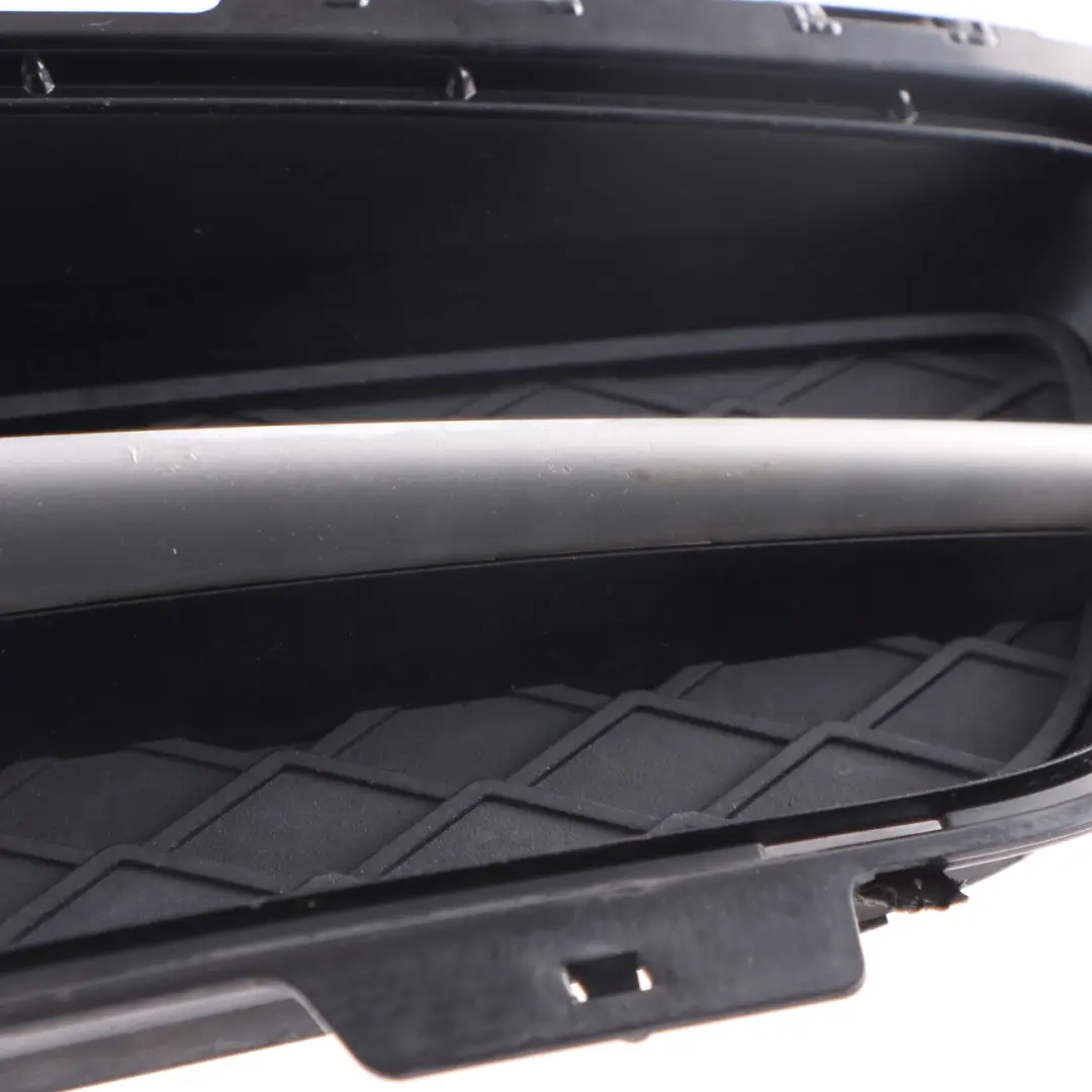 BMW E70 Front Bumper Trim Closed Grid Left Grille Black Sapphire Metallic 475 - SKU 7159593-BS1 - Part number 7159593