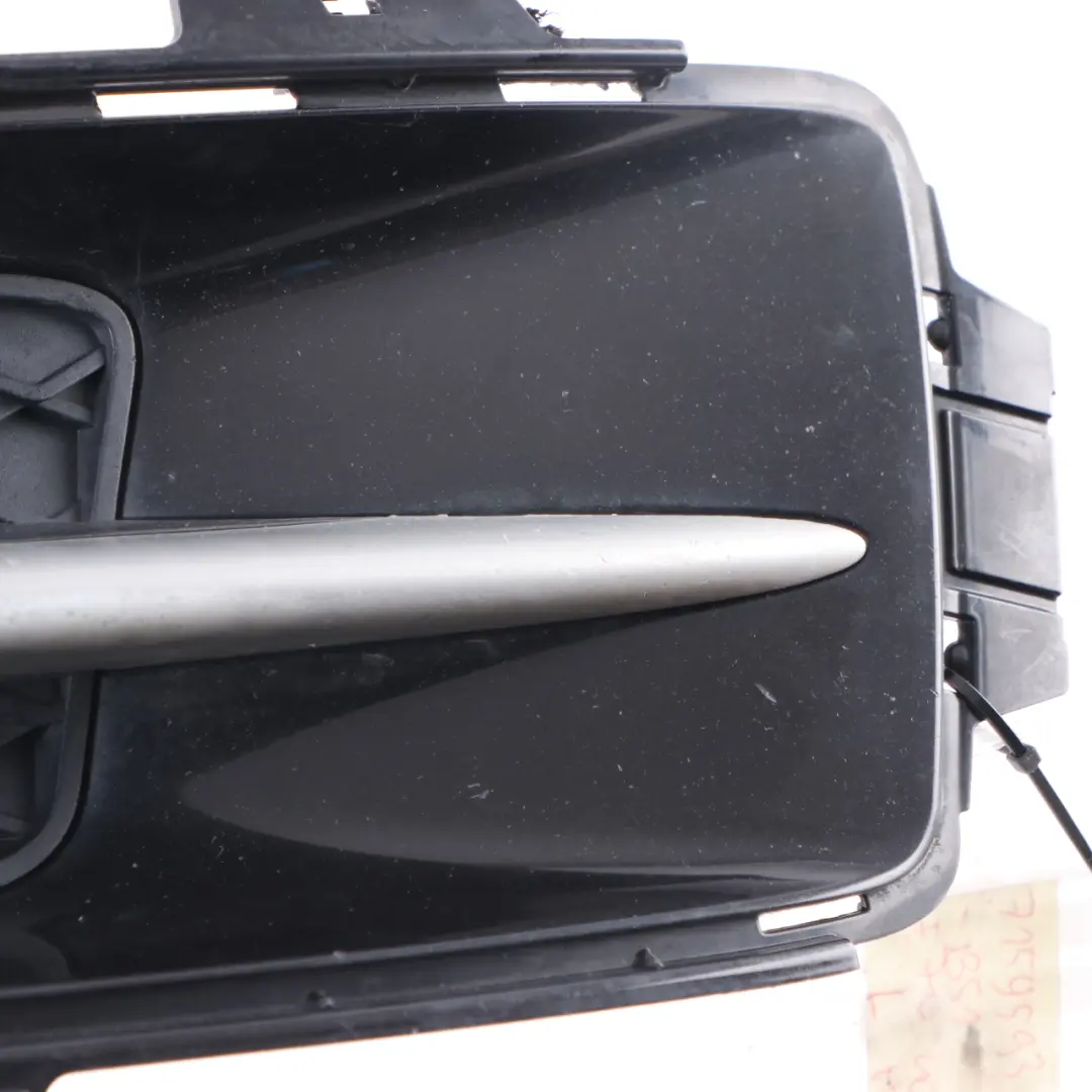 Front Bumper Trim Closed Grid Left Grille Black Sapphire Metallic 475 to BMW E70 with Part number 7159593 BMW E70 Front Bumper Trim Closed Grid Left Grille Black Sapphire Metallic 475 - SKU 7159593-BS1 - Part number 7159593