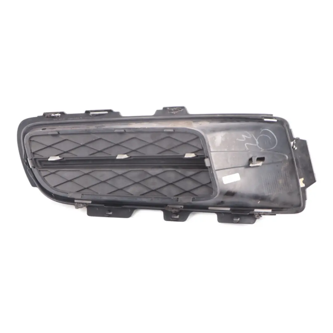 BMW E70 Front Bumper Trim Closed Grid Left Grille Black Sapphire Metallic 475 - SKU 7159593-BS1 - Part number 7159593