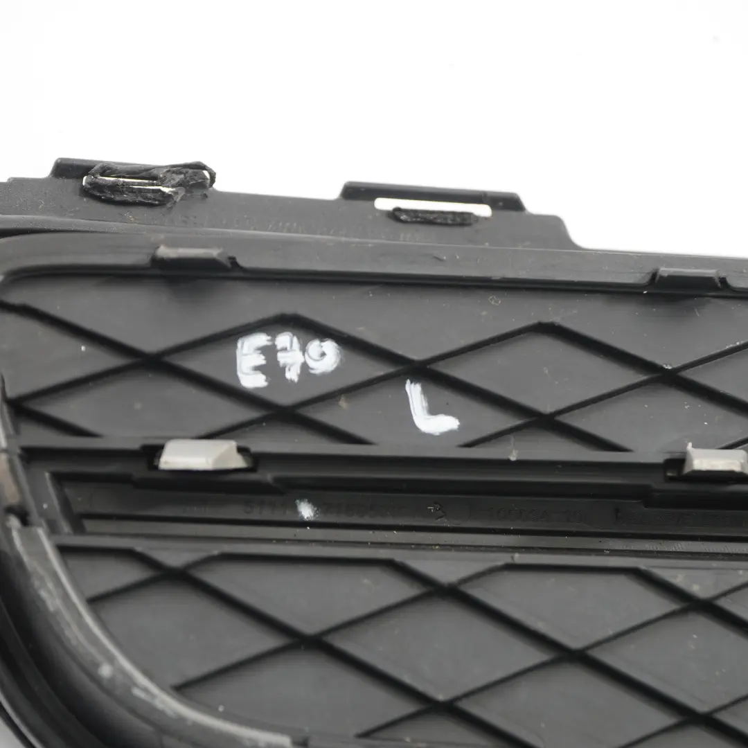 Pare-chocs Avant Grille Fermée Gauche Cache Grille Panneau pour BMW X5 E70 à propos du numéro de pièce 7159593 BMW X5 E70 Pare-chocs Avant Grille Fermée Gauche Cache Grille Panneau - SKU 7159593 - Numéro de pièce 7159593