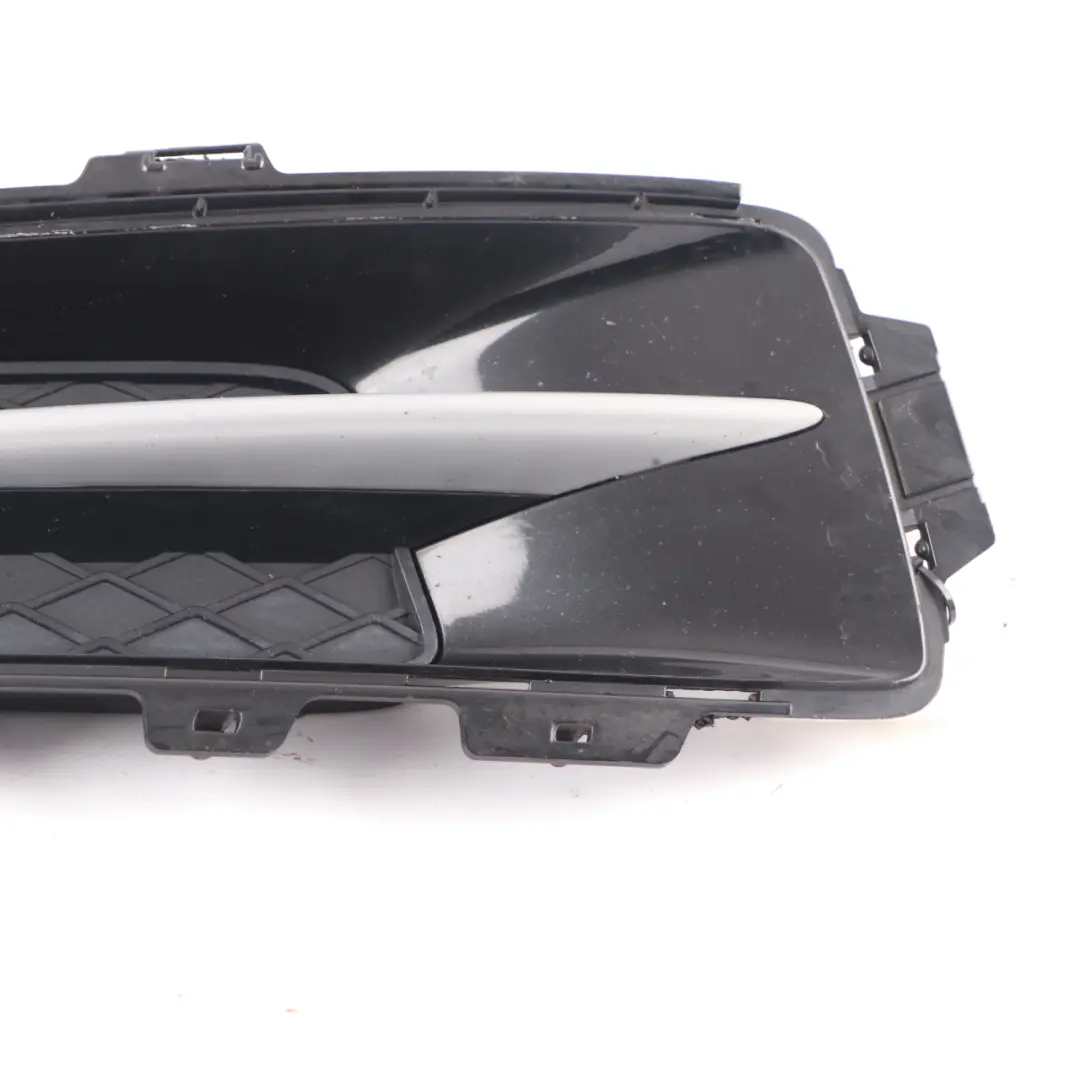 Front Bumper Trim Closed Grid Right Grille Black Sapphire Metallic 475 to BMW E70 with Part number 7159594 BMW E70 Front Bumper Trim Closed Grid Right Grille Black Sapphire Metallic 475 - SKU 7159594-BS1 - Part number 7159594