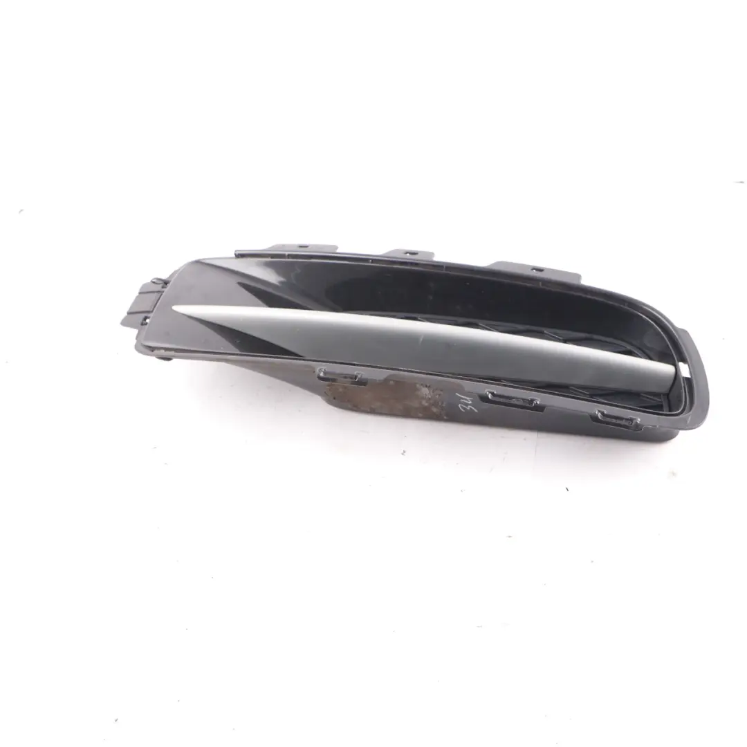 Front Bumper Trim Closed Grid Right Grille Black Sapphire Metallic 475 to BMW E70 with Part number 7159594 BMW E70 Front Bumper Trim Closed Grid Right Grille Black Sapphire Metallic 475 - SKU 7159594-BS1 - Part number 7159594