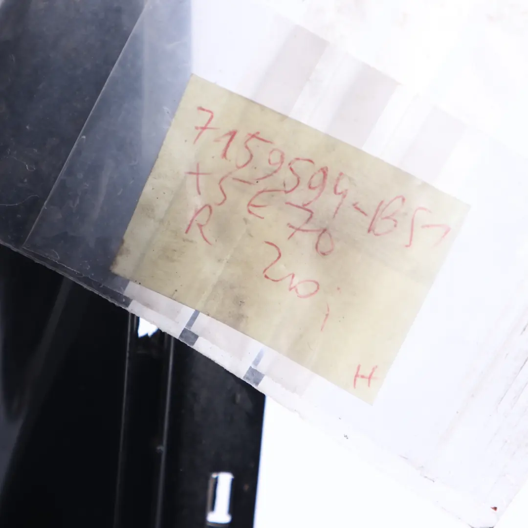 Front Bumper Trim Closed Grid Right Grille Black Sapphire Metallic 475 to BMW E70 with Part number 7159594 BMW E70 Front Bumper Trim Closed Grid Right Grille Black Sapphire Metallic 475 - SKU 7159594-BS1 - Part number 7159594