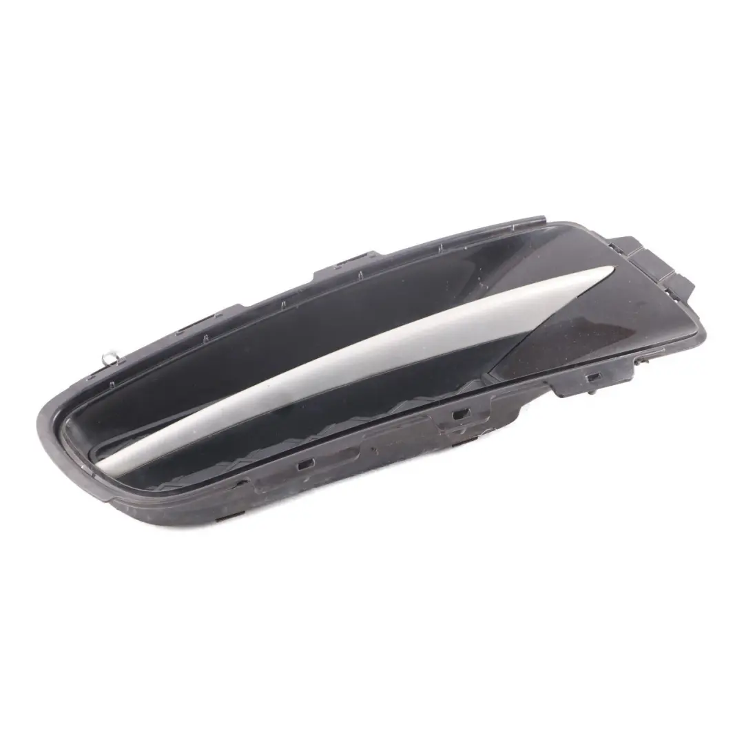 Front Bumper Trim Closed Grid Right Grille Black Sapphire Metallic 475 to BMW E70 with Part number 7159594 BMW E70 Front Bumper Trim Closed Grid Right Grille Black Sapphire Metallic 475 - SKU 7159594-BS - Part number 7159594