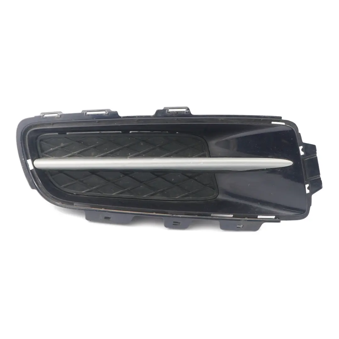 BMW X5 E70 Front Bumper Trim Closed Grid Right O/S Grill Carbon Black - SKU 7159594-CAR - Part number 7159594