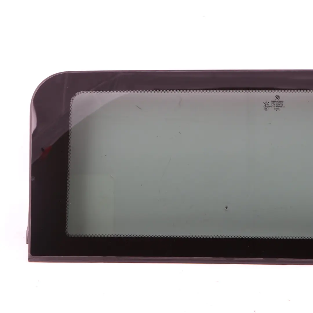 Roof Panoramic Sliding Glass Rear Cover Tinted AS3 to BMW X5 E70 Panorama with Part number 7160018 BMW X5 E70 Panorama Roof Panoramic Sliding Glass Rear Cover Tinted AS3 - SKU 7160018 - Part number 7160018