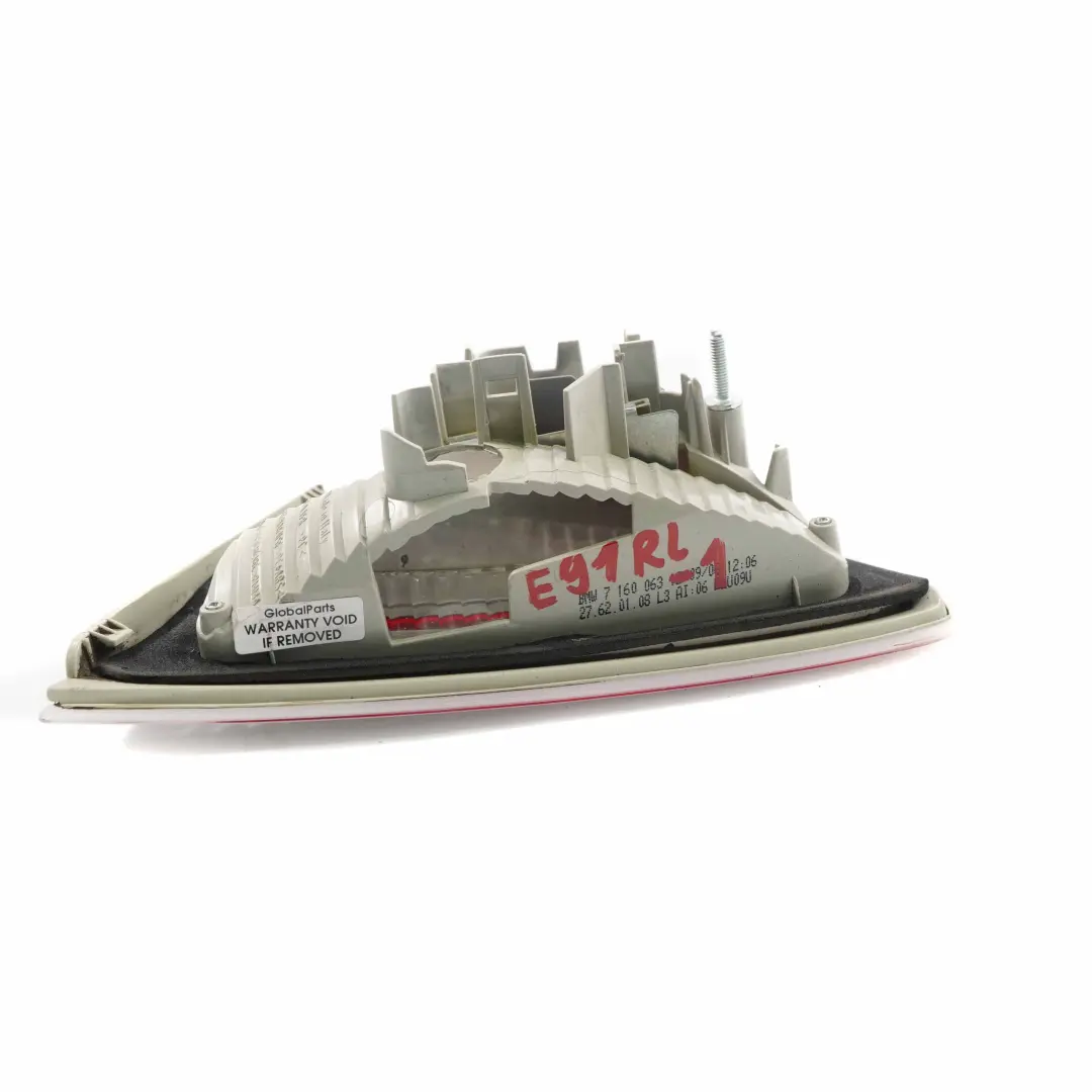  Luz MaleteroBMW E91 Touring Luz Trasera Izquierda En Tapa - SKU 7160063-1 - Número de pieza 7160063