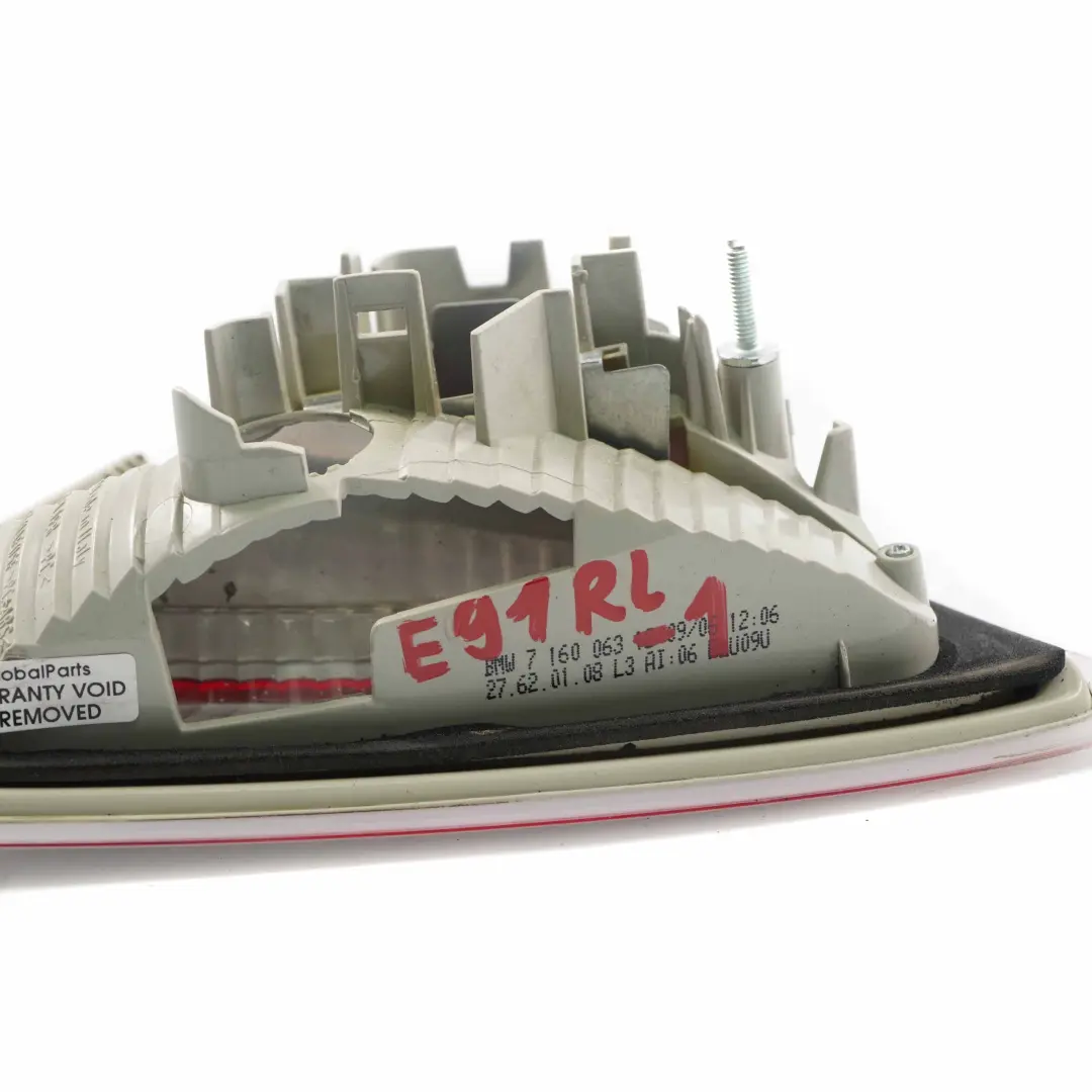  Luz MaleteroBMW E91 Touring Luz Trasera Izquierda En Tapa - SKU 7160063-1 - Número de pieza 7160063