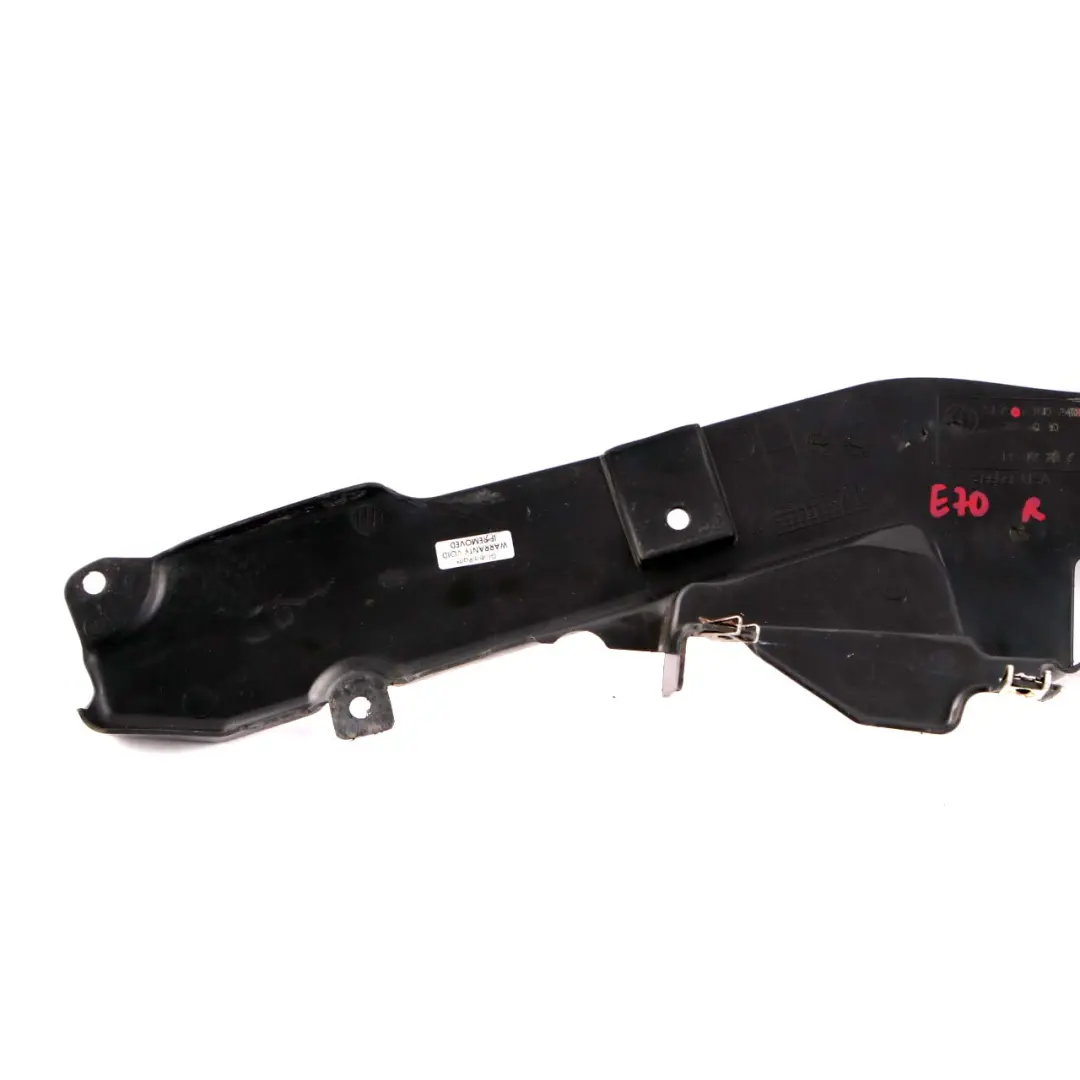 Steering Gear Bottom Right O/S to BMW X5 X6 E70 E71 Cover with Part number 7160240 BMW X5 X6 E70 E71 Cover Steering Gear Bottom Right O/S - SKU 7160240 - Part number 7160240