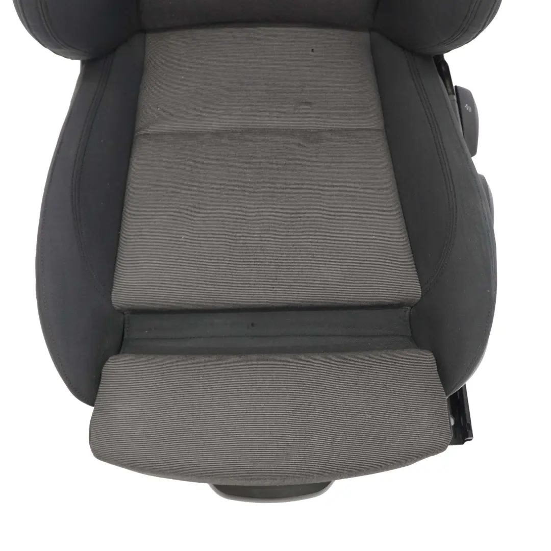 BMW 1 er E87 Sport Vordersitz Vorne Links Sitz Bezug Stoff Moire Anthrazit - SKU 7160309 - Teilenummer 7160309