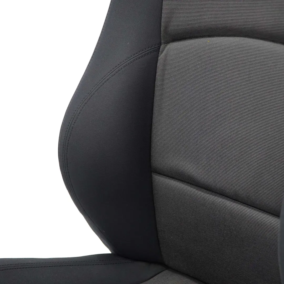 BMW 1 er E87 Sport Vordersitz Vorne Links Sitz Bezug Stoff Moire Anthrazit - SKU 7160309 - Teilenummer 7160309