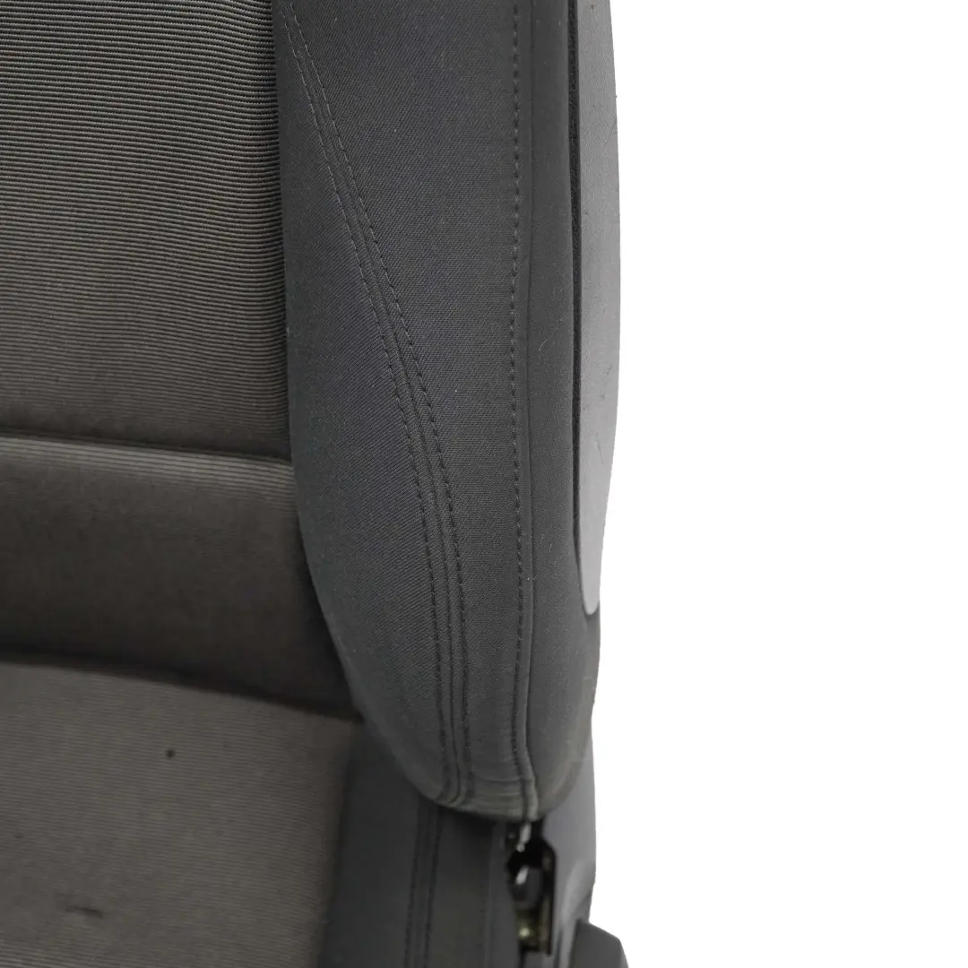 BMW 1 er E87 Sport Vordersitz Vorne Links Sitz Bezug Stoff Moire Anthrazit - SKU 7160309 - Teilenummer 7160309