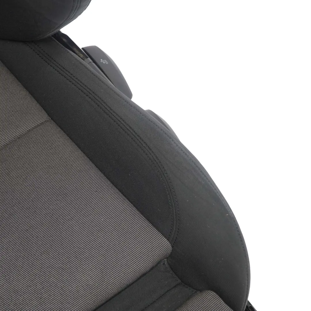 BMW 1 er E87 Sport Vordersitz Vorne Links Sitz Bezug Stoff Moire Anthrazit - SKU 7160309 - Teilenummer 7160309