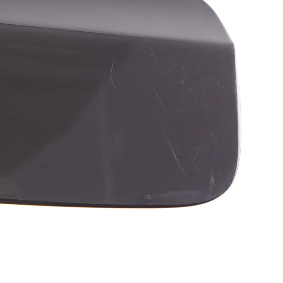 BMW X5 E70 Fill Flap Fuel Filler Cover Cap Rubinschwarz Ruby Black Metallic S23 - SKU 7160634-RUB - Part number 7160634