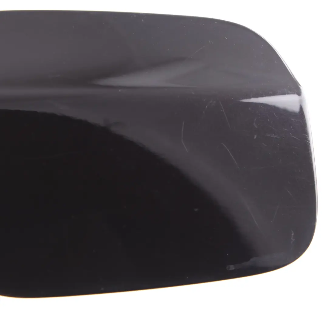 BMW X5 E70 Fill Flap Fuel Filler Cover Cap Rubinschwarz Ruby Black Metallic S23 - SKU 7160634-RUB - Part number 7160634