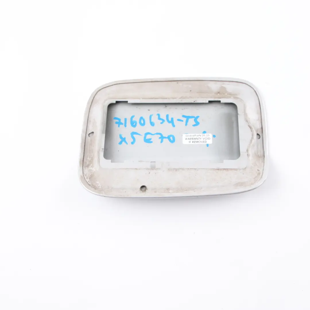 BMW X5 E70 Tappo di rifornimento carburante Titansilber Argento 354 - SKU 7160634-TS - Número de pieza 7160634