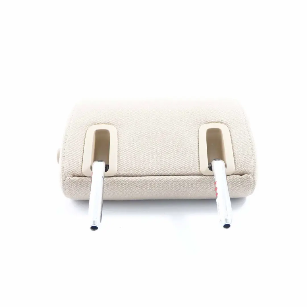 BMW E90 E91 Respaldo Asiento Trasero Reposacabezas Medio Tela Beige - SKU 7160658 - Número de pieza 7160658
