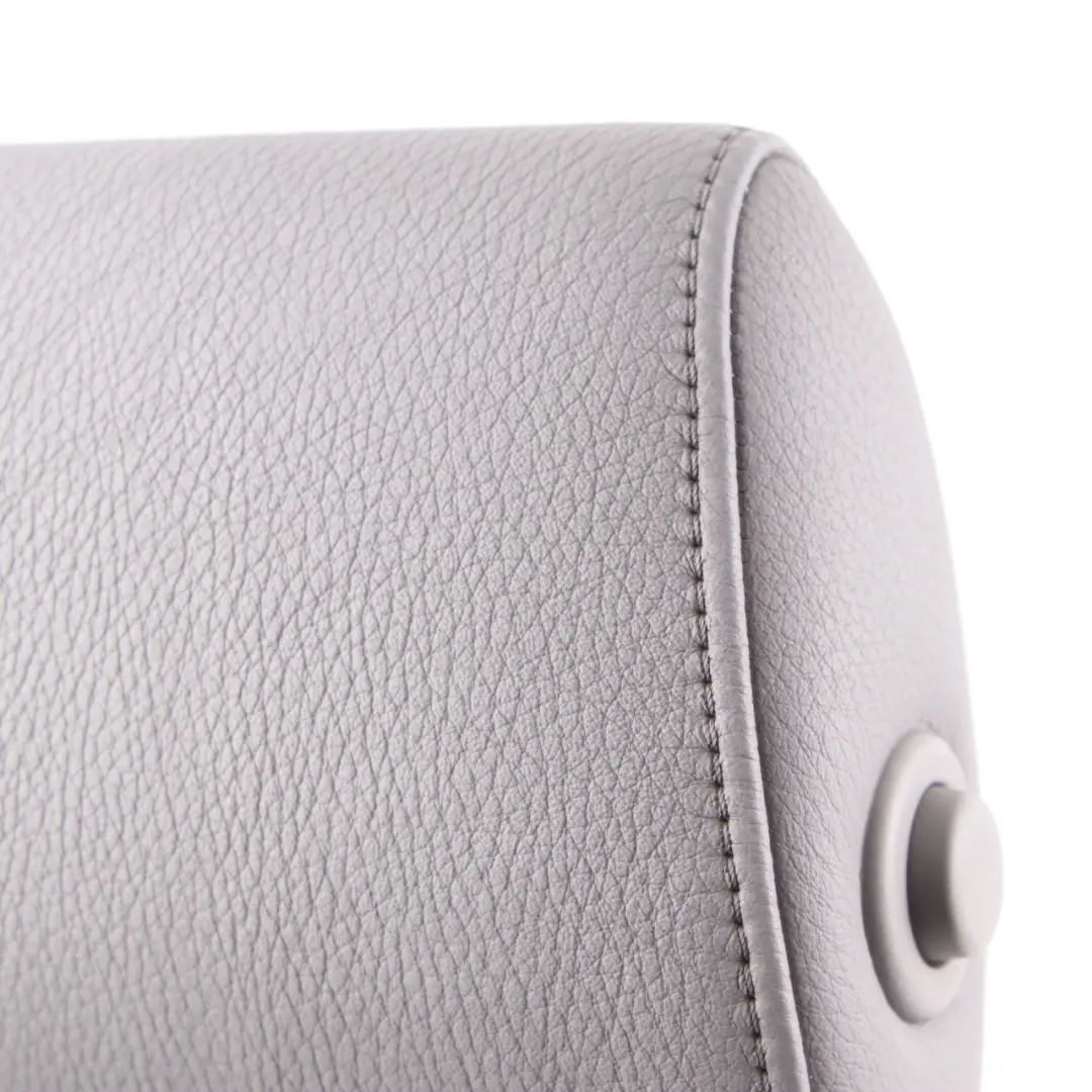 Headrest Rear Centre Middle Backrest Leather Grey to BMW E90 E91 Seat with Part number 7160681 BMW E90 E91 Seat Headrest Rear Centre Middle Backrest Leather Grey - SKU 7160681 - Part number 7160681