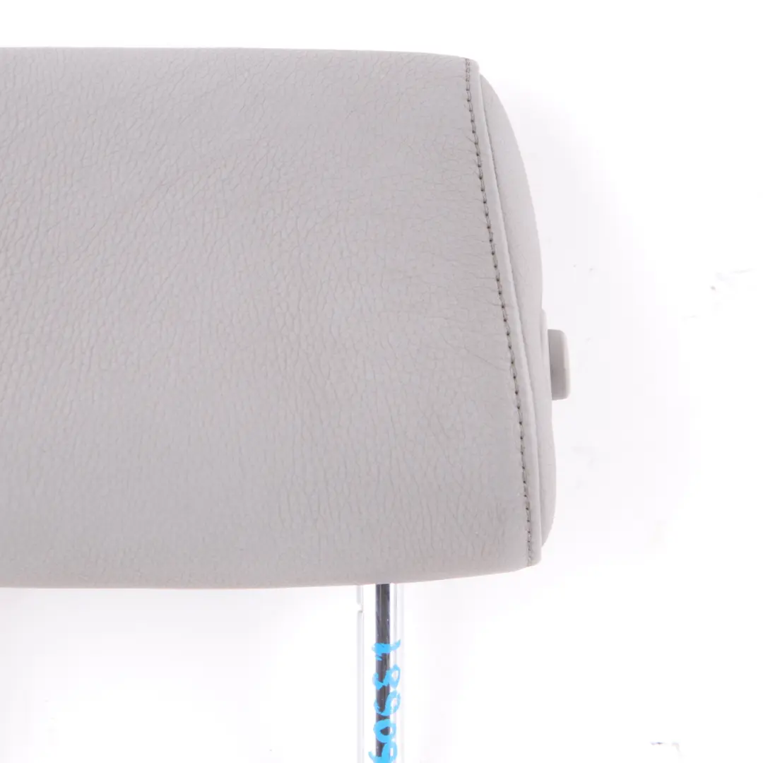BMW E90 E91 Sitz Kopfstütze hinten Mitte Rückenlehne Leder Grau - SKU 7160681 - Teilenummer 7160681