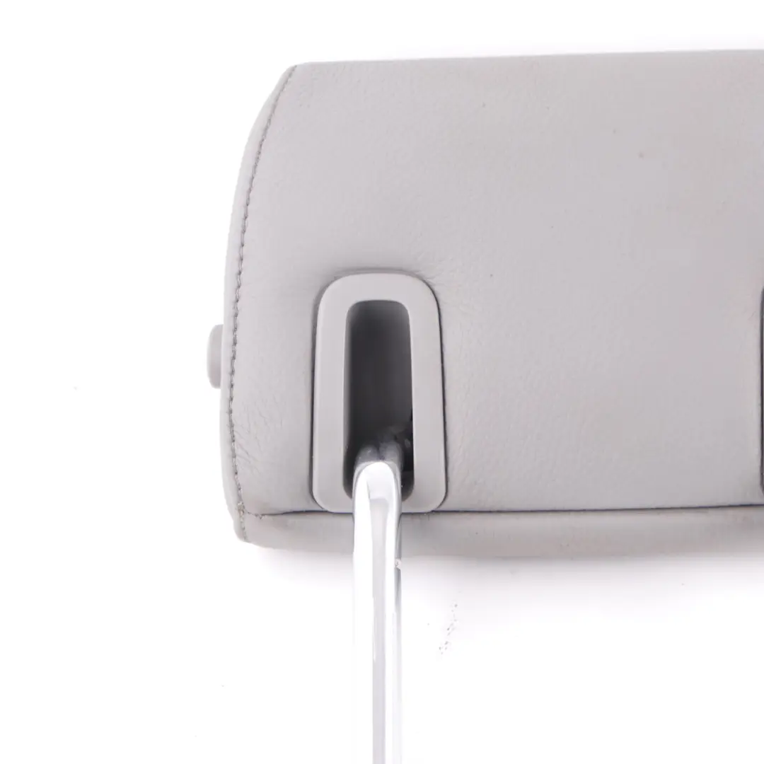 BMW E90 E91 Siège Appui-tête Arrière Centre Milieu Dossier Cuir Gris - SKU 7160681 - Numéro de pièce 7160681