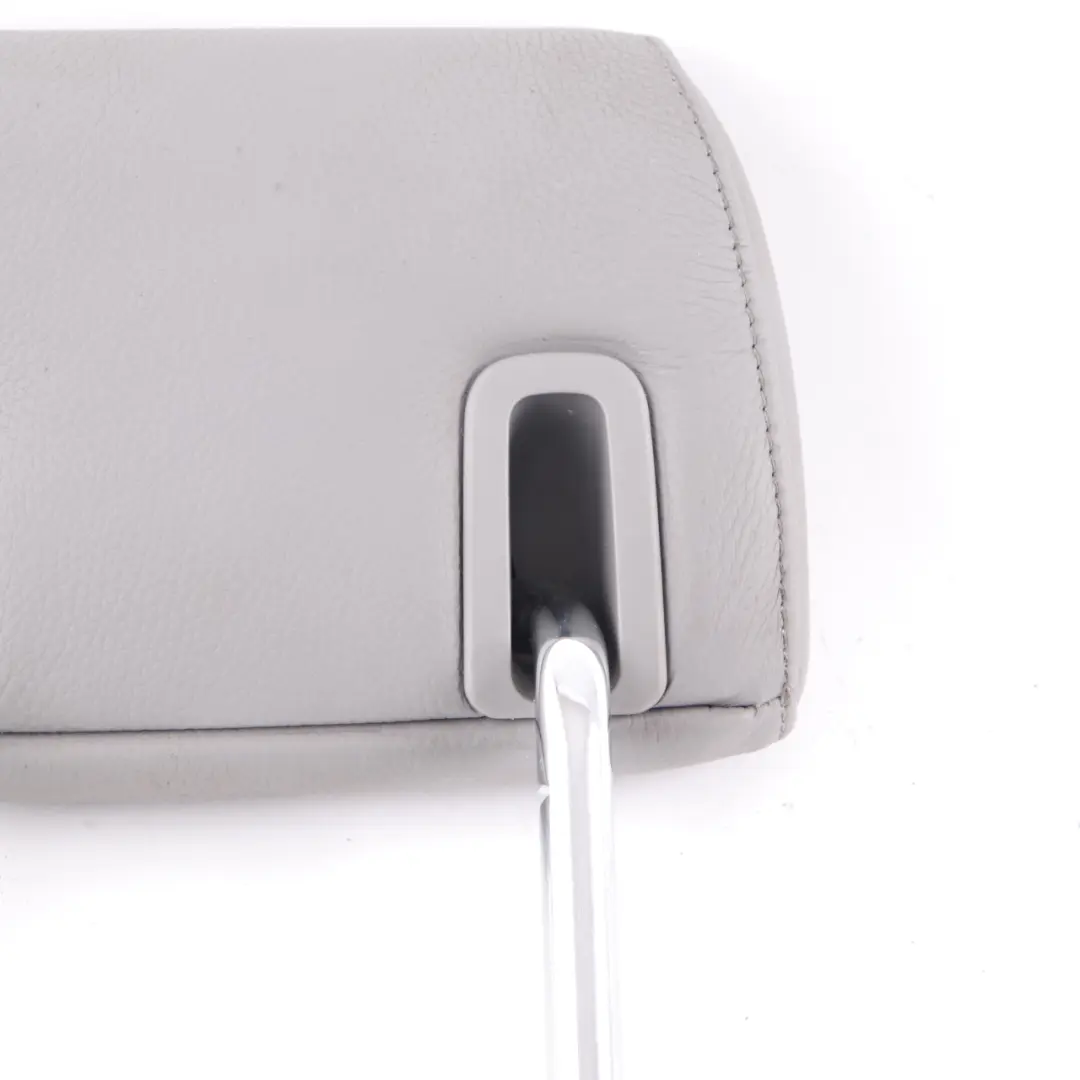 BMW E90 E91 Sitz Kopfstütze hinten Mitte Rückenlehne Leder Grau - SKU 7160681 - Teilenummer 7160681