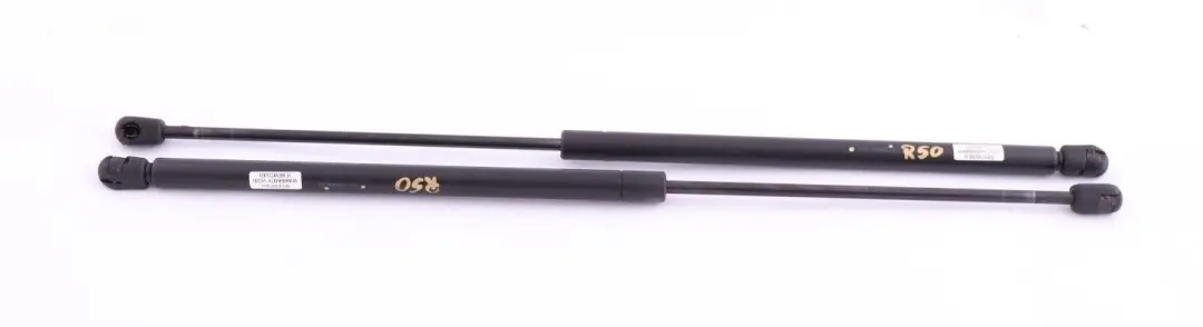 Boot Lid Gas Strut Left Right N/O/S Set X2 to Mini One R50 R53 Tailgate with Part number 7160818 Mini One R50 R53 Tailgate Boot Lid Gas Strut Left Right N/O/S Set X2 - SKU 7160818 - Part number 7160818