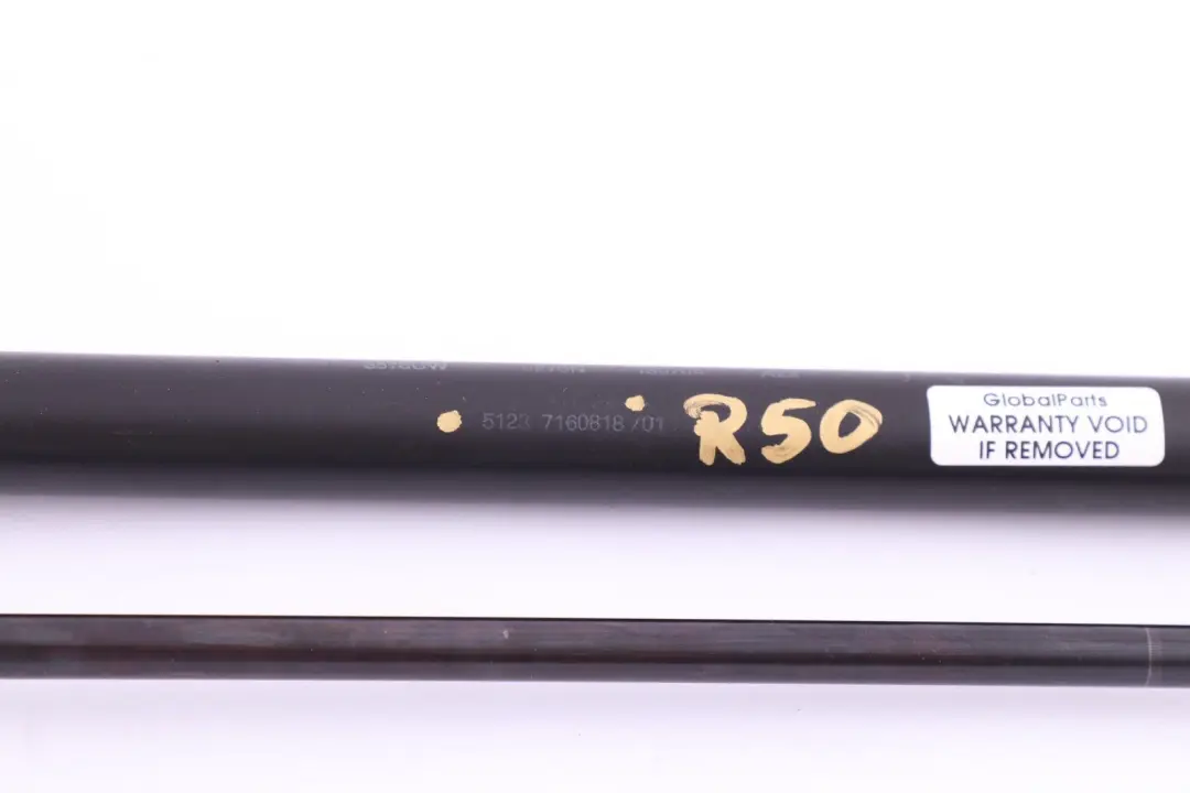 Mini One R50 R53 Portellone Coperchio Gas Puntone Sinistro Destro Set X2 - SKU 7160818 - Numero di parte 7160818