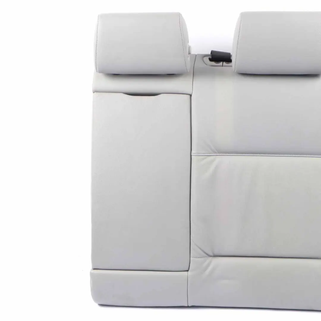 Rear Seat Backrest BMW E91 Touring Left N/S Back Cover Leather Dakota Grey - SKU 7161288 - Part number 7161288