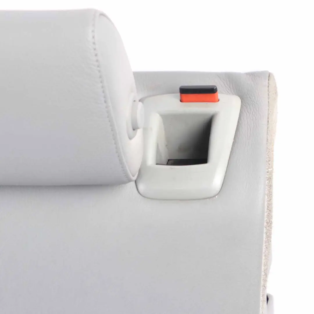 Backrest BMW E91 Touring Left N/S Back Cover Leather Dakota Grey to Rear Seat with Part number 7161288 Rear Seat Backrest BMW E91 Touring Left N/S Back Cover Leather Dakota Grey - SKU 7161288 - Part number 7161288