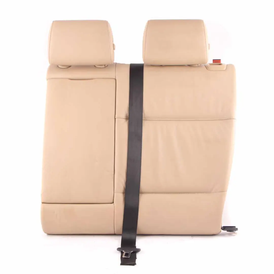 Backrest BMW E91 Touring Left N/S Back Cover Leather Dakota Beige to Rear Seat with Part number 7161289 Rear Seat Backrest BMW E91 Touring Left N/S Back Cover Leather Dakota Beige - SKU 7161289 - Part number 7161289