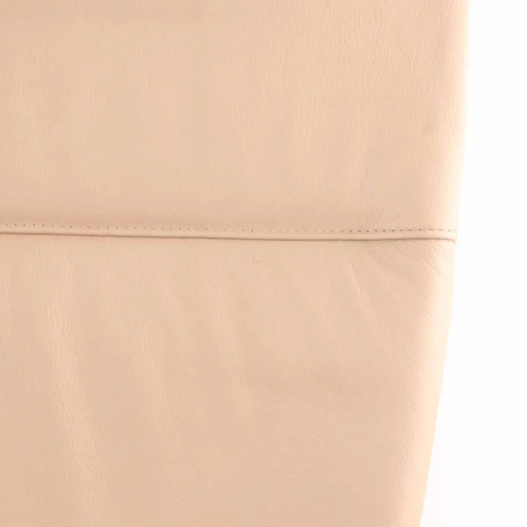 Rear Seat Backrest BMW E91 Touring Left N/S Back Cover Leather Dakota Beige - SKU 7161289 - Part number 7161289