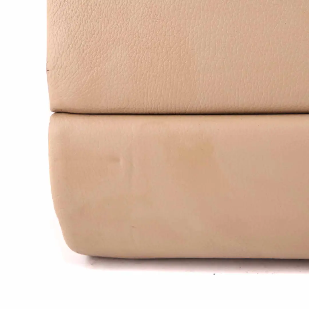 Backrest BMW E91 Touring Left N/S Back Cover Leather Dakota Beige to Rear Seat with Part number 7161289 Rear Seat Backrest BMW E91 Touring Left N/S Back Cover Leather Dakota Beige - SKU 7161289 - Part number 7161289