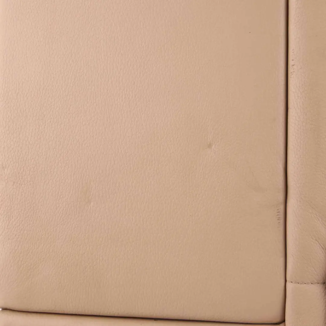 Backrest BMW E91 Touring Left N/S Back Cover Leather Dakota Beige to Rear Seat with Part number 7161289 Rear Seat Backrest BMW E91 Touring Left N/S Back Cover Leather Dakota Beige - SKU 7161289 - Part number 7161289