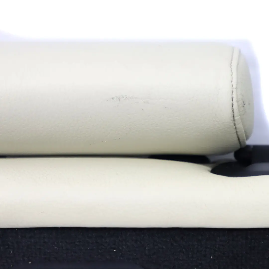 BMW E91 Cover Backrest Rear Back Seat Lemon Leather Left N/S - SKU 7161290 - Part number 7161290