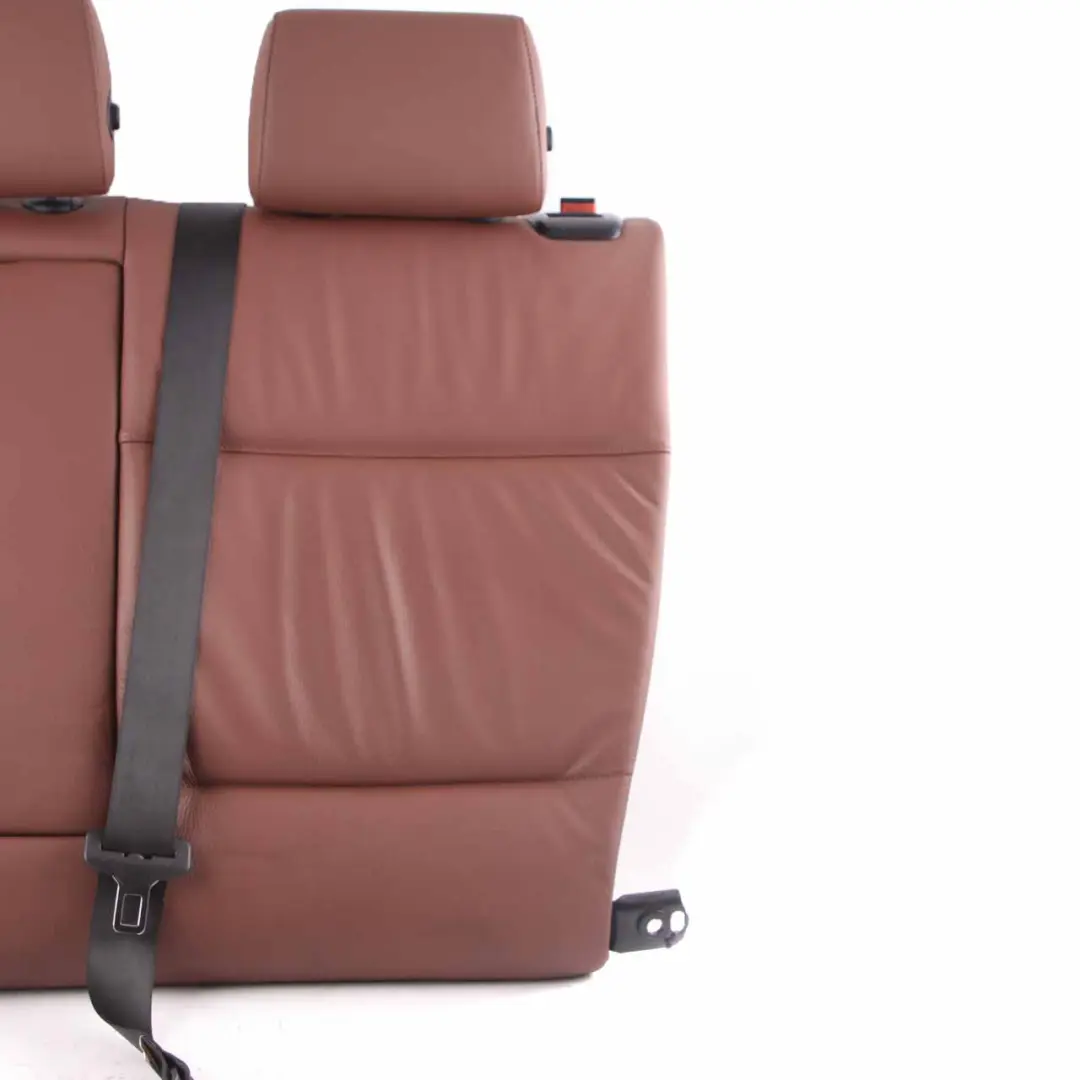 Backrest BMW E91 Touring Left N/S Back Cover Leather Dakota Terra to Rear Seat with Part number 7161291 Rear Seat Backrest BMW E91 Touring Left N/S Back Cover Leather Dakota Terra - SKU 7161291 - Part number 7161291