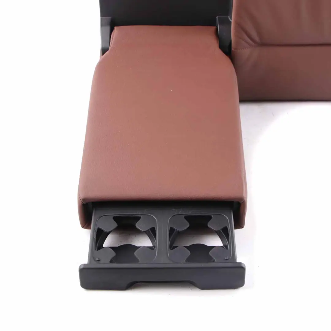 Backrest BMW E91 Touring Left N/S Back Cover Leather Dakota Terra to Rear Seat with Part number 7161291 Rear Seat Backrest BMW E91 Touring Left N/S Back Cover Leather Dakota Terra - SKU 7161291 - Part number 7161291