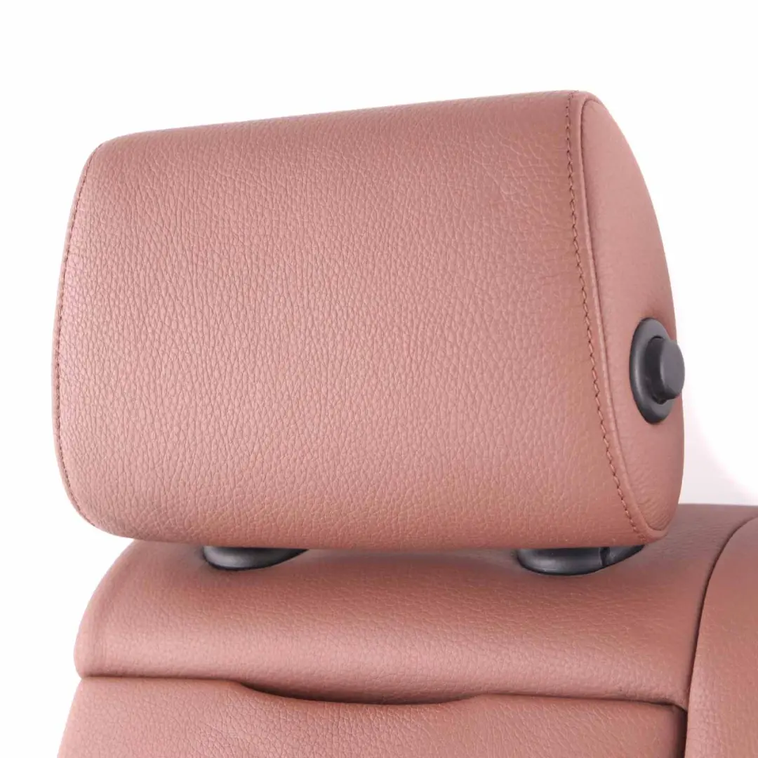 Backrest BMW E91 Touring Left N/S Back Cover Leather Dakota Terra to Rear Seat with Part number 7161291 Rear Seat Backrest BMW E91 Touring Left N/S Back Cover Leather Dakota Terra - SKU 7161291 - Part number 7161291