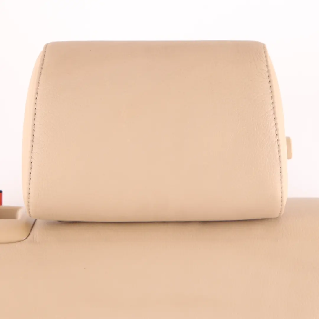 Backrest BMW E91 Touring Right O/S Back Cover Leather Dakota Beige to Rear Seat with Part number 7161295 Rear Seat Backrest BMW E91 Touring Right O/S Back Cover Leather Dakota Beige - SKU 7161295 - Part number 7161295