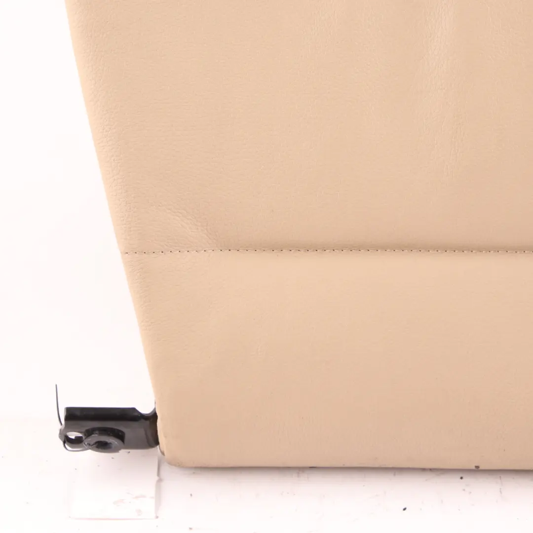 Backrest BMW E91 Touring Right O/S Back Cover Leather Dakota Beige to Rear Seat with Part number 7161295 Rear Seat Backrest BMW E91 Touring Right O/S Back Cover Leather Dakota Beige - SKU 7161295 - Part number 7161295