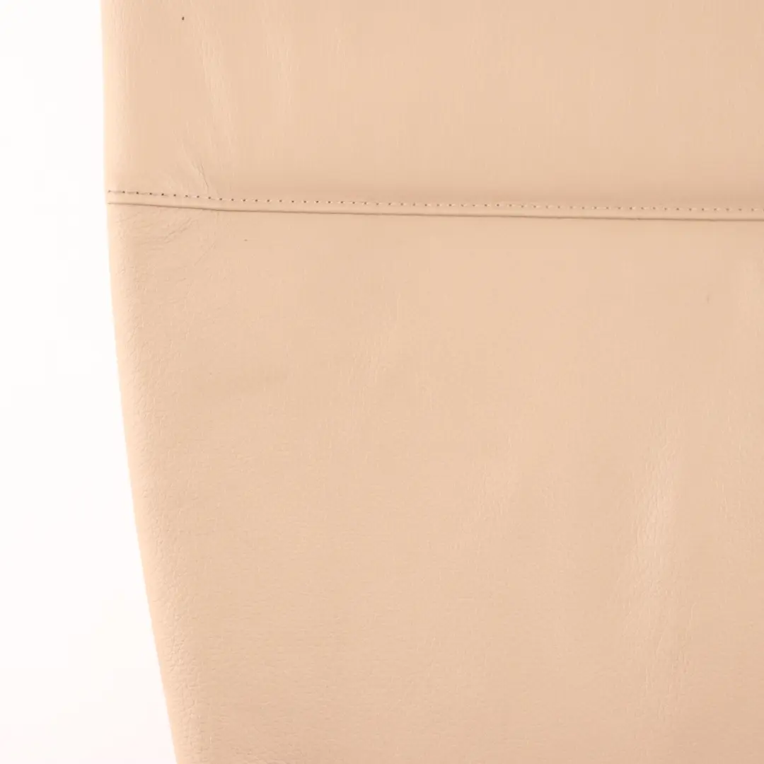 Backrest BMW E91 Touring Right O/S Back Cover Leather Dakota Beige to Rear Seat with Part number 7161295 Rear Seat Backrest BMW E91 Touring Right O/S Back Cover Leather Dakota Beige - SKU 7161295 - Part number 7161295