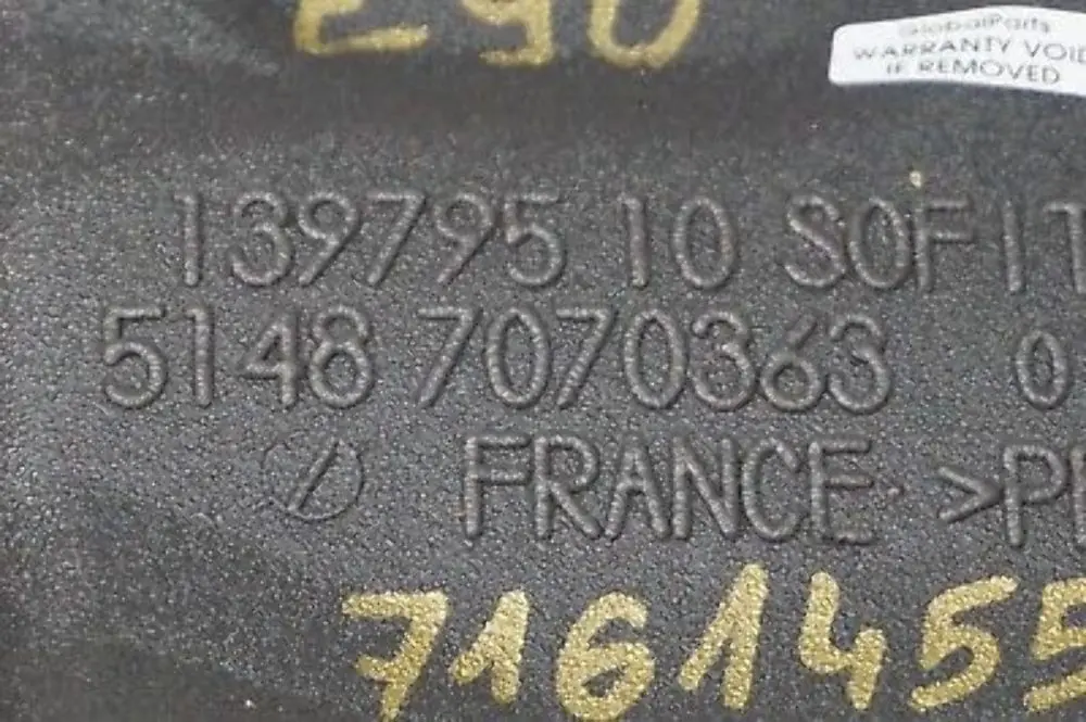 Wygłuszenie pianka drzwi lewy tył do BMW E90 o numerze 7161455 BMW E90 Wygłuszenie pianka drzwi lewy tył - SKU 7161455 - Numer Części 7161455