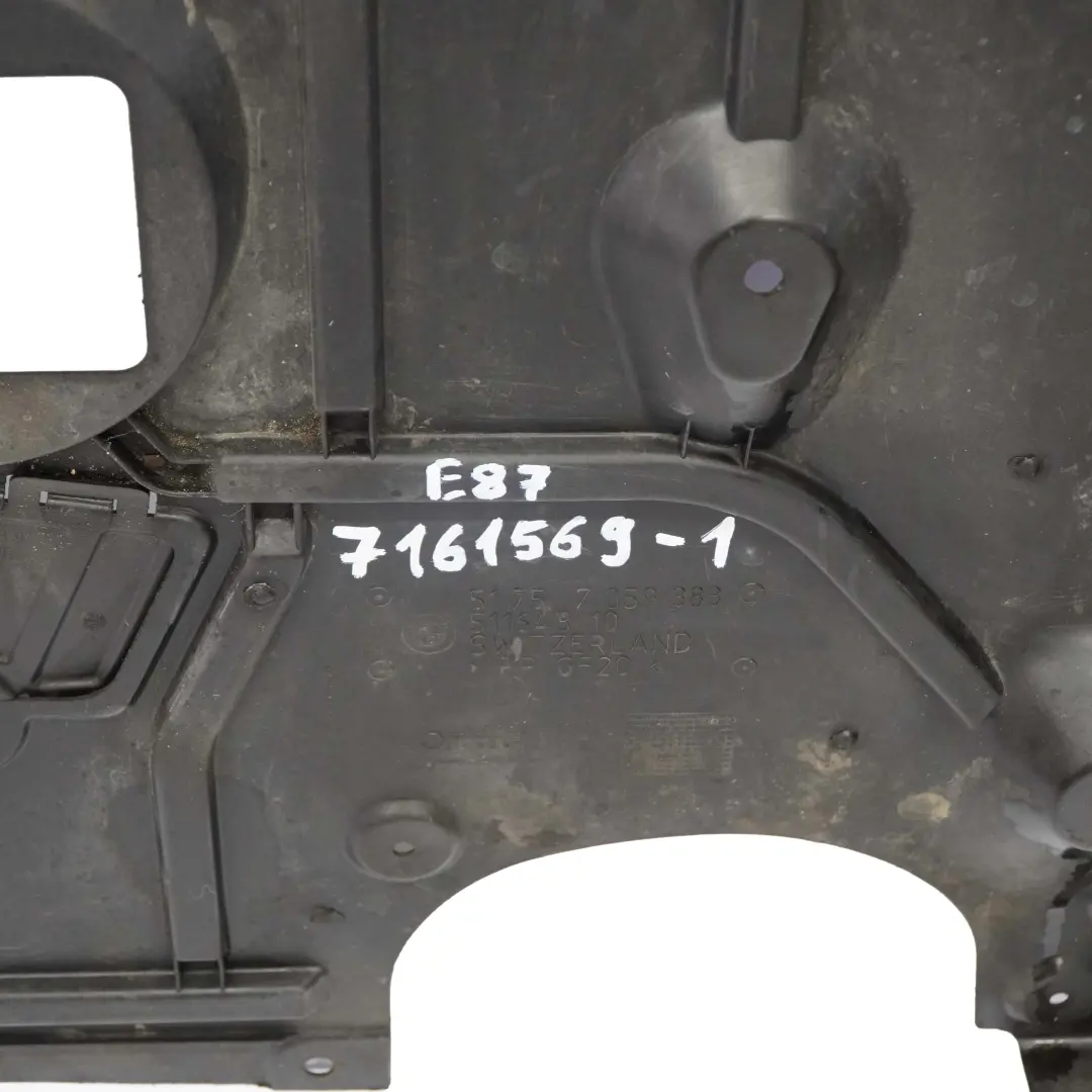 Osłona płyta pod silnik diesel do BMW E81 E87 o numerze 7161569 BMW E81 E87 Osłona płyta pod silnik diesel - SKU 7161569-1 - Numer Części 7161569